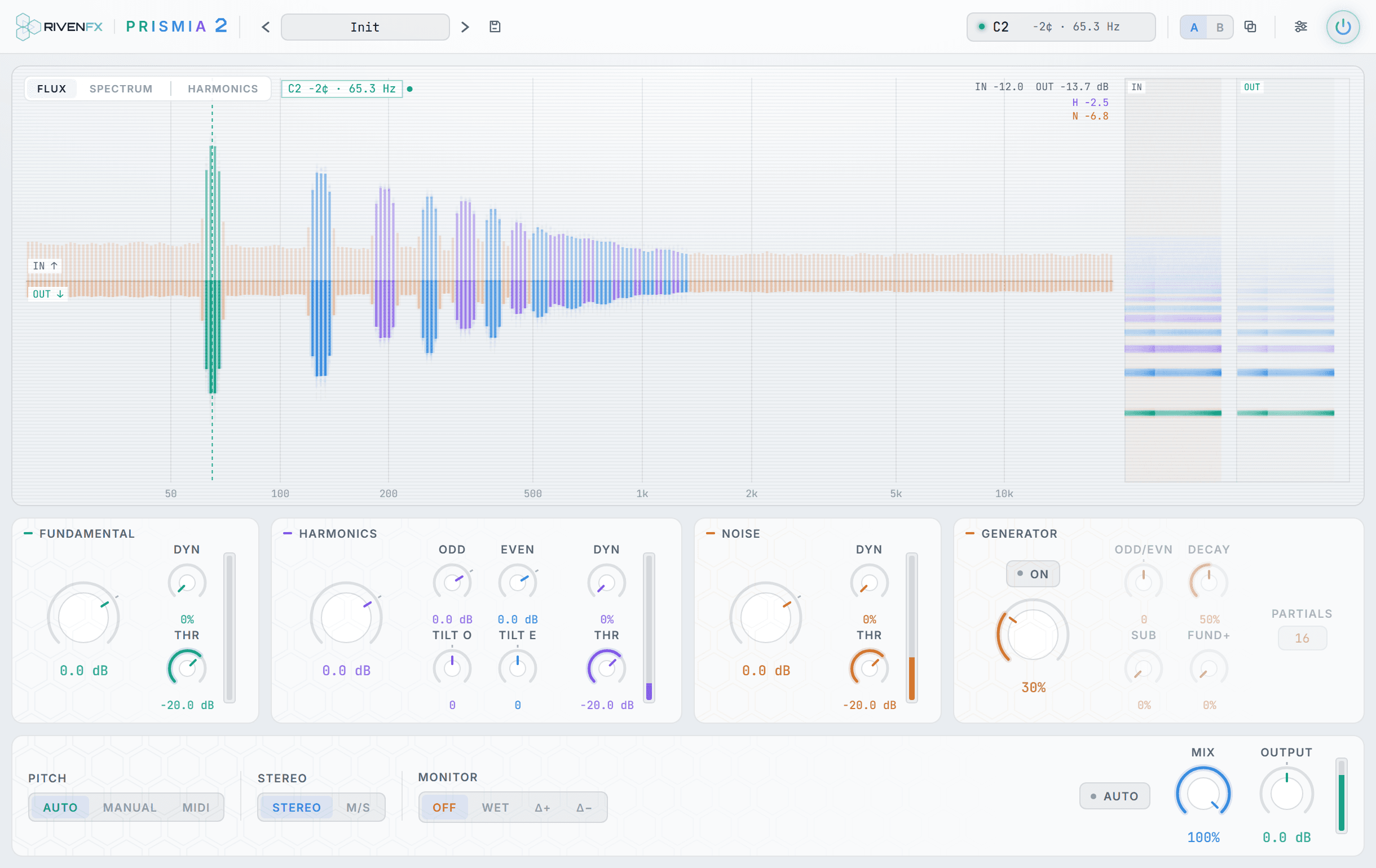 Prismia 2 plugin interface