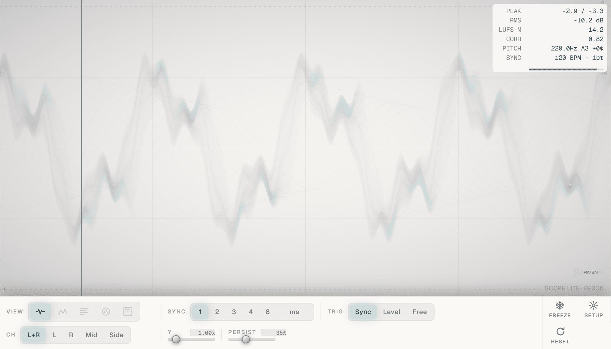 Scope Lite interface